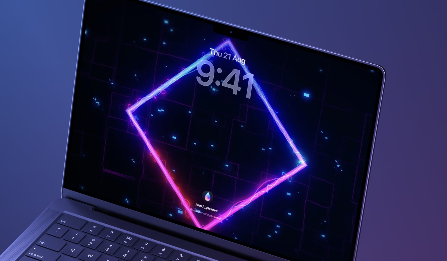 Backdrop's exclusive video lock screen feature