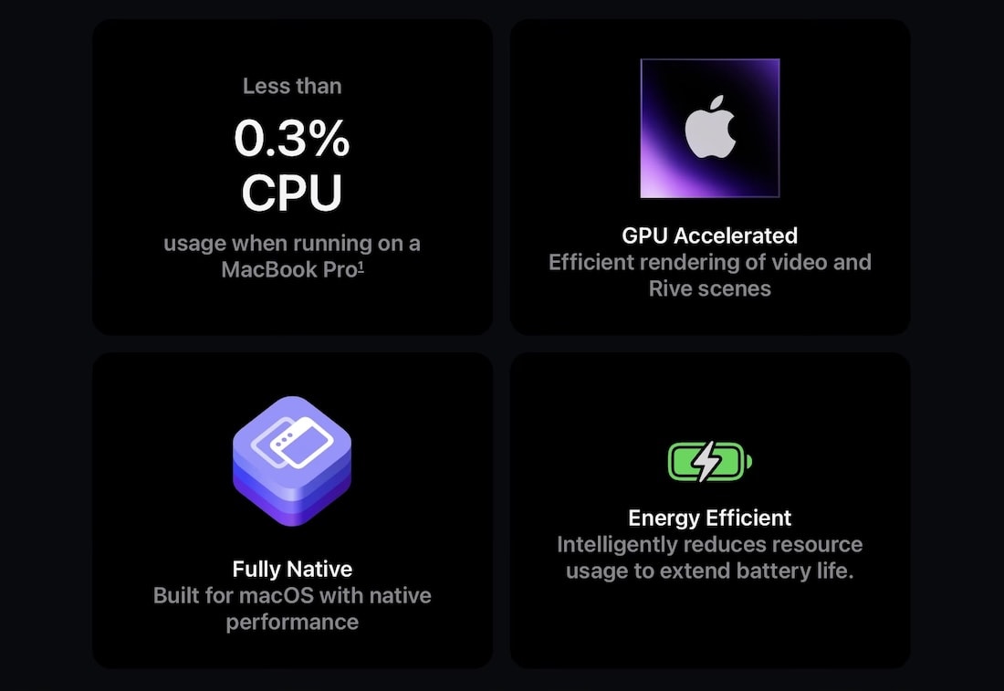 Backdrop's native macOS interface