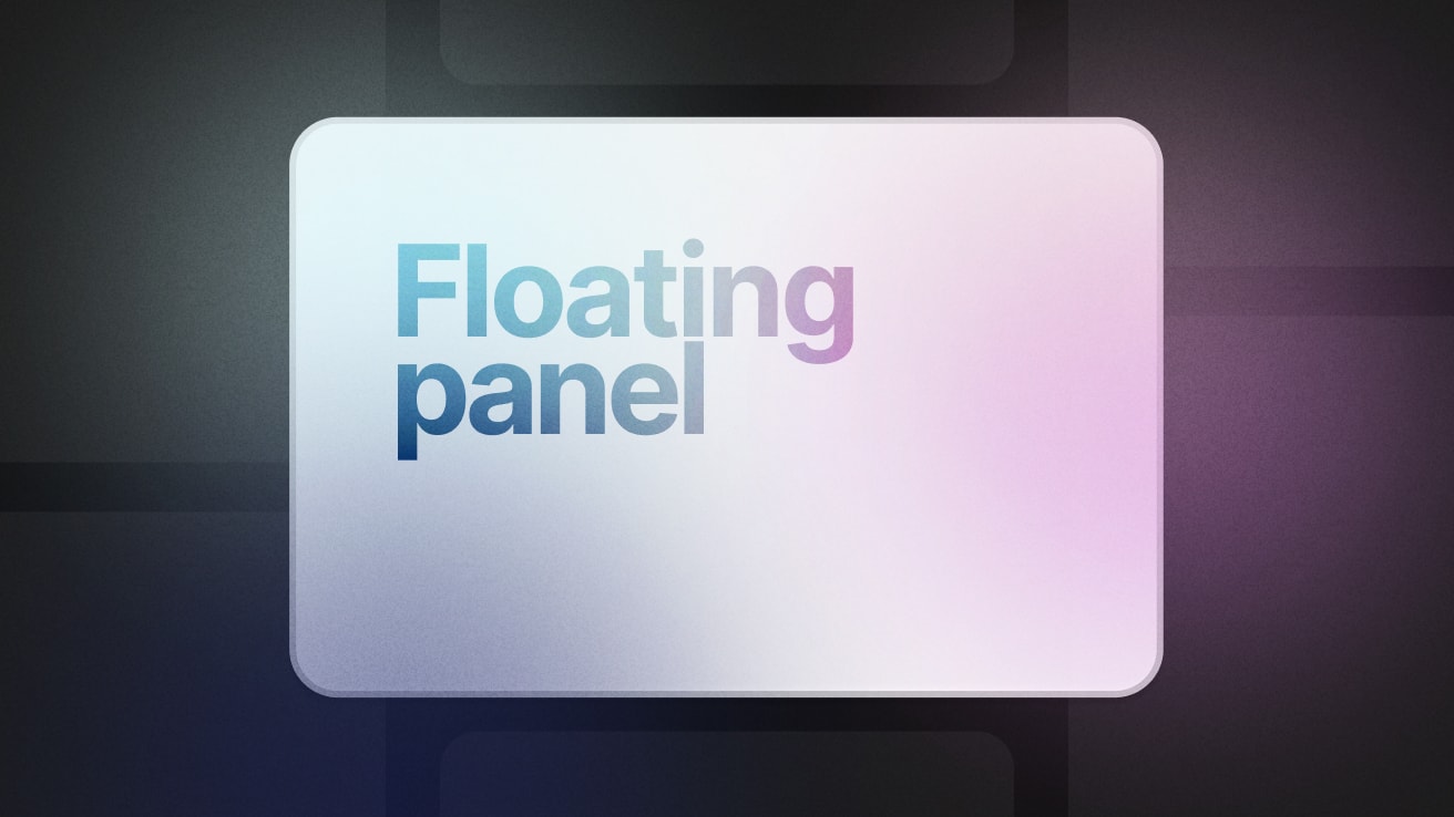 Make a floating panel in SwiftUI for macOS