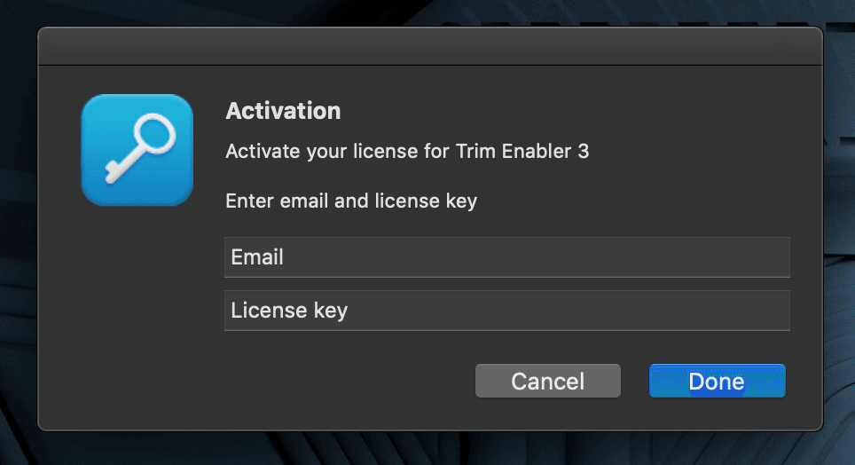 Legacy Trim Enabler Activation