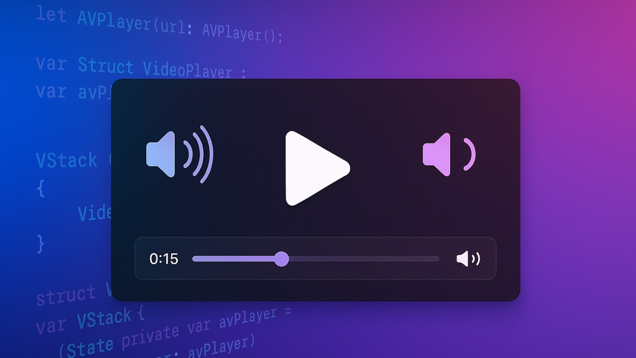 Building a video player in SwiftUI